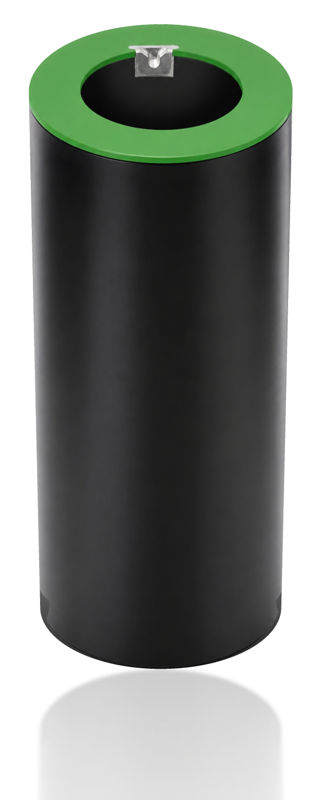 sleeveX X-MLW plate sleeve standing on its base, SilentShield end face and locating key uppermost